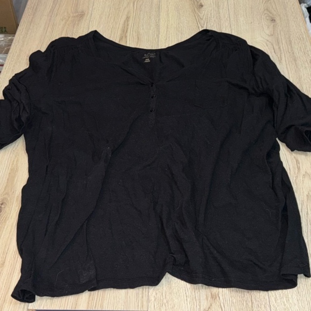Lane Bryant Black Women's Top shirt
